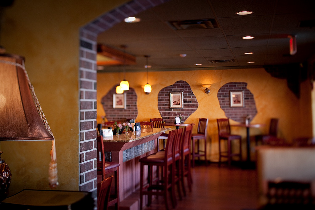 The dining room at La Cucina