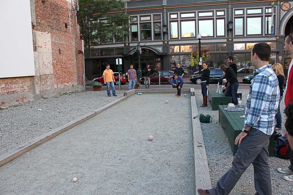 The Providence Downcity Bocce League returns to Grant's Block for its 2012 season