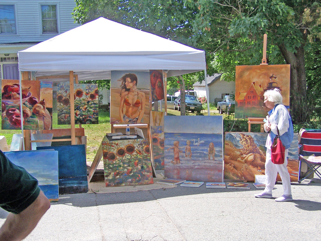 The Wickford Art Festival has been one of New England's most popular events of its kind for half a century
