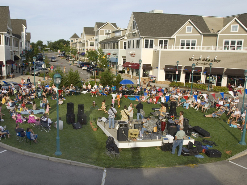 South County Commons is a bustling shopping center that frequently hosts public events