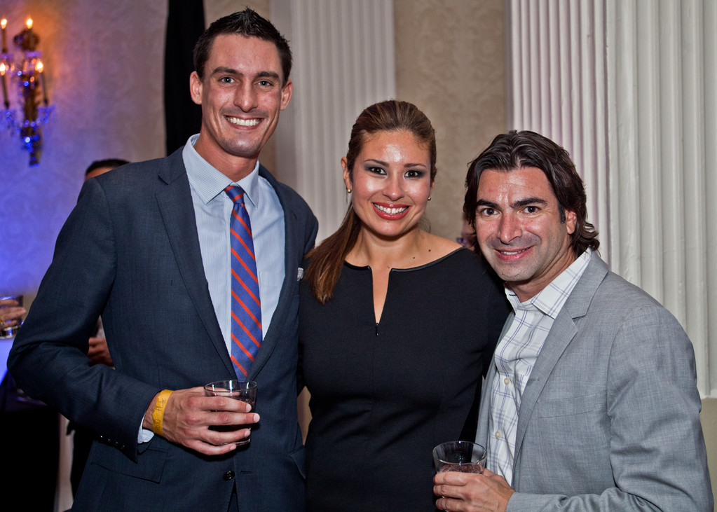 Brendan Chipley Roane, StyleWeek President and Founder Rosanna Ortize Sinel and Jack Palolucci