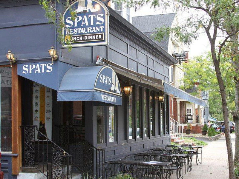 Spats182 Angell Street | (401) 437-8300Spats has been serving up food and drink for many years. Stop in for a draft beer or a tube special – 100 ounces of Sangria or Mojito, perhaps.