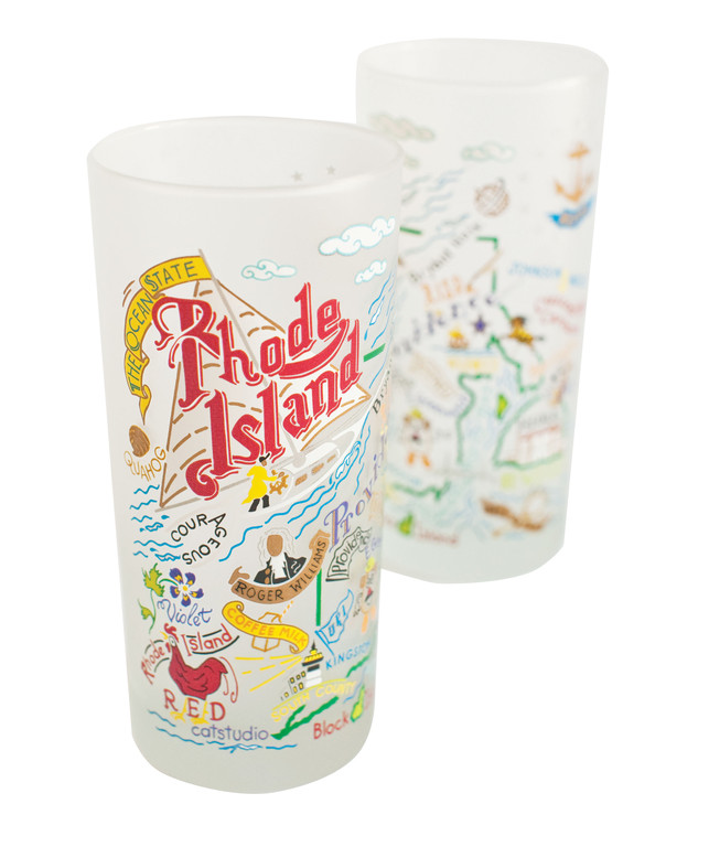 Gift: Rhode Island themed glassesWhere to find it:  Frog and Toad Price: $14 each