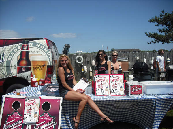 'Gansett Beer takes over the 4th of July fest on Block Island