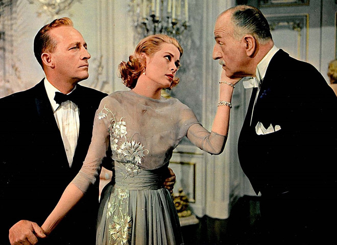 High Society

Bing Crosby, Grace Kelly, and Frank Sinatra starred in High Society, a 1956 film about a successful jazz musician divorcing a wealthy Newport socialite, but who remains in love with her. The film was not only set in Newport, but it was also partially shot there.