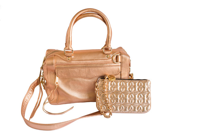 Rose Gold Glam
Rebecca Minkoff MAB handbag, Deux Lux wristlet; $250 and $20 at Goddess Closet

Goddess Closet is a consignment shop and boutique specializing in women’s clothing, shoes, jewelry, handbags and accessories.

Goddess Closet
65 Weybosset Street, The Arcade Providence 
601-2272