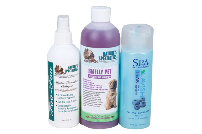 Dog Shampoo and Cologne
Nature’s Specialties deodorizing shampoo and Mystic Lavender cologne; $12-15 at Perfect Paws

With over 40 years of expertise and knowledge, they provide personalized and creative dog and cat grooming services.

Perfect Paws
550 Kingstown Road, Wakefield 
580-3439