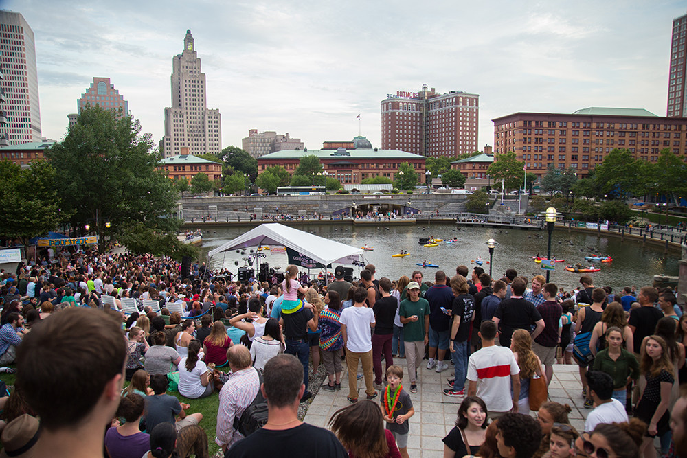 Waterplace Park kicks out the jams every Friday all summer long