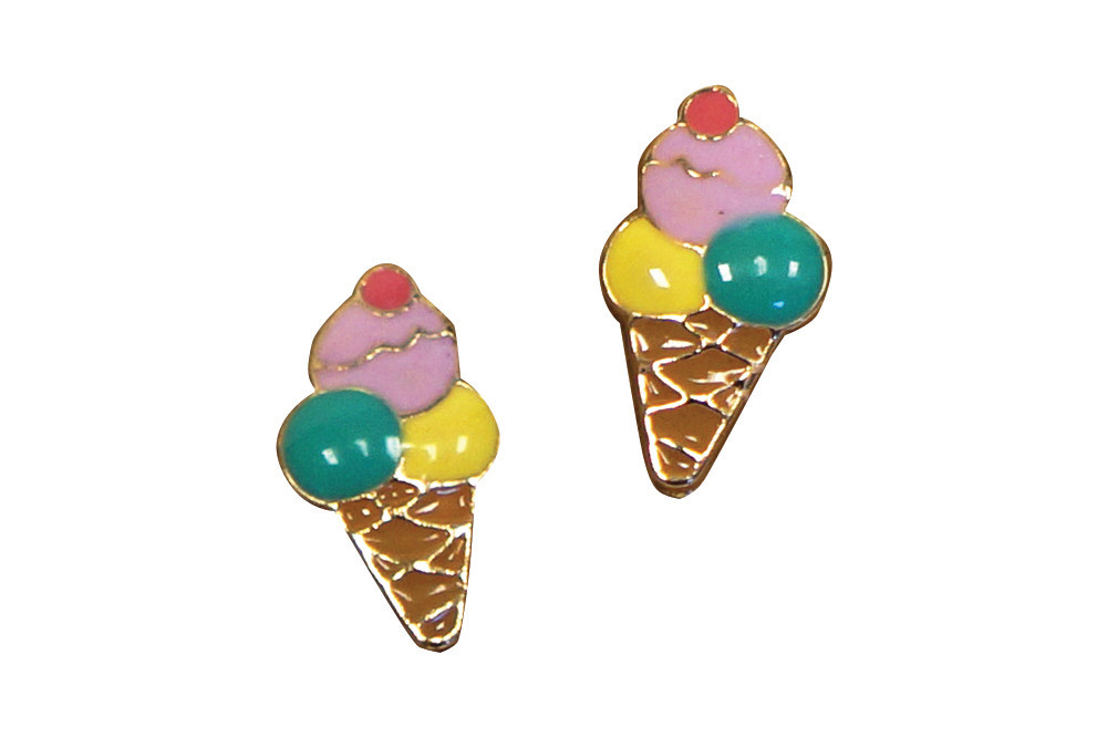 Ice Cream earrings, $8
J. Marcel, locations in Barrington and Providence. JMarcel.com