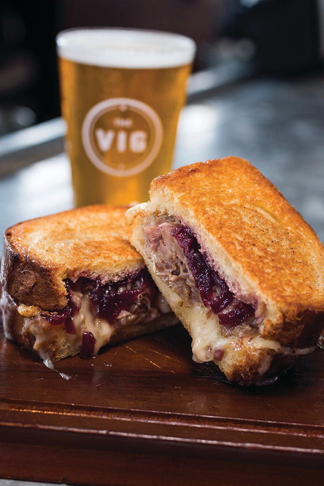Duck Confit Grilled Cheese