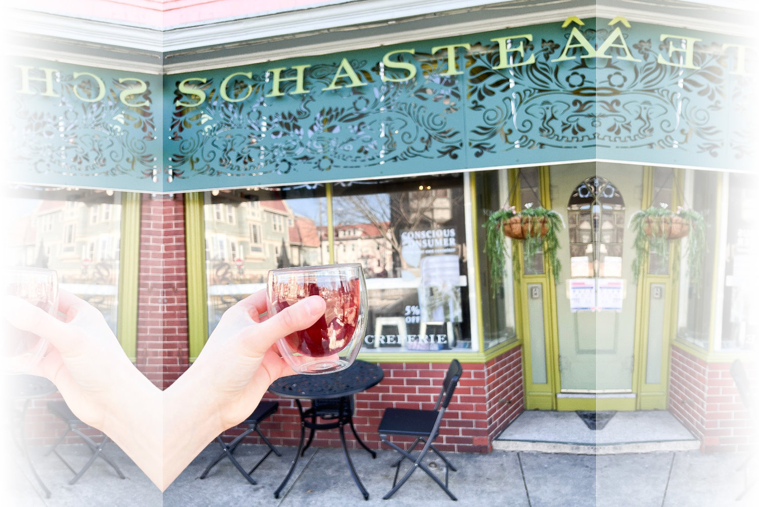 A tea house and creperie, Schasteâ encourages guests to slow down and enjoy the moment