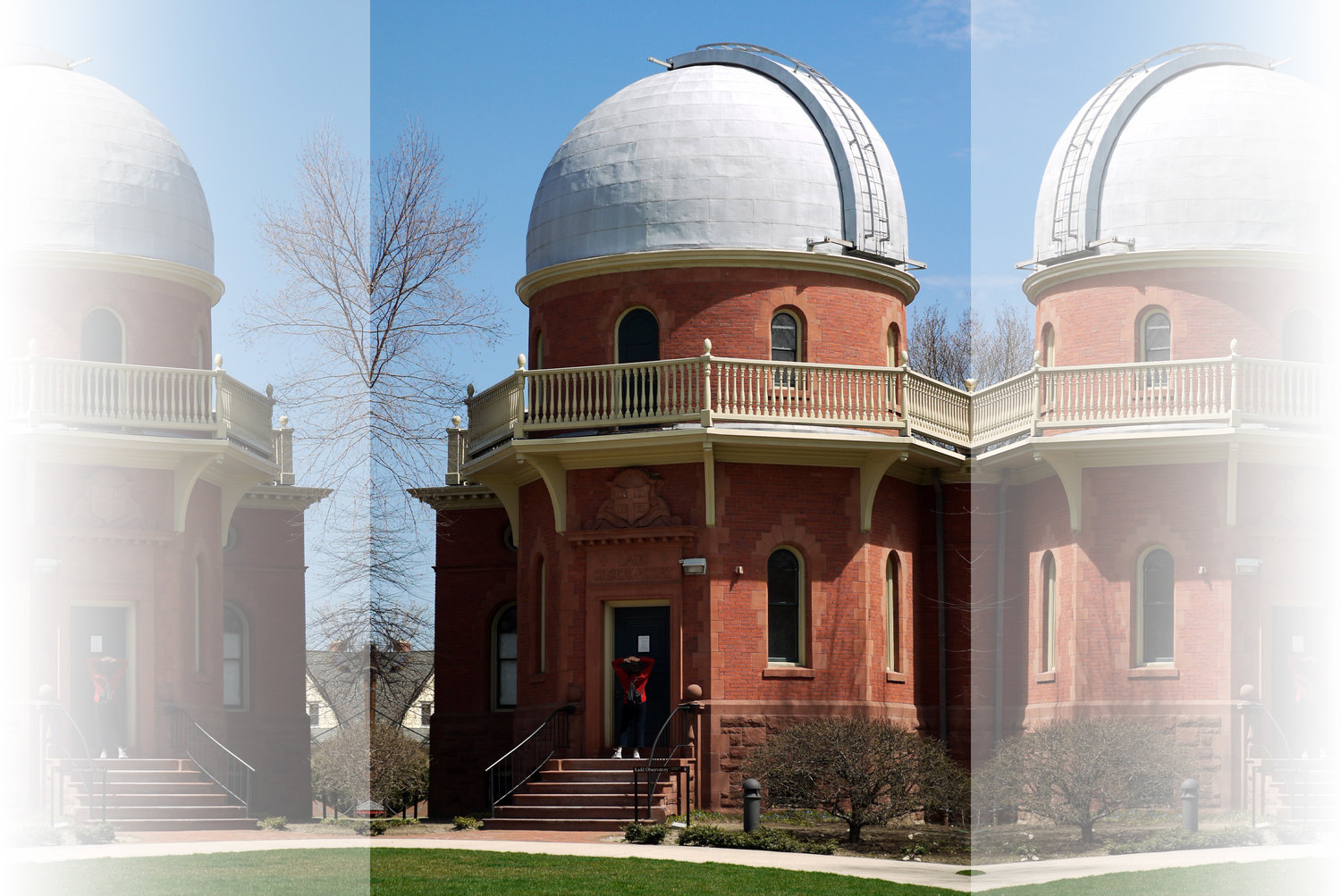 The domed building at the corner of hope and doyle is ladd observatory