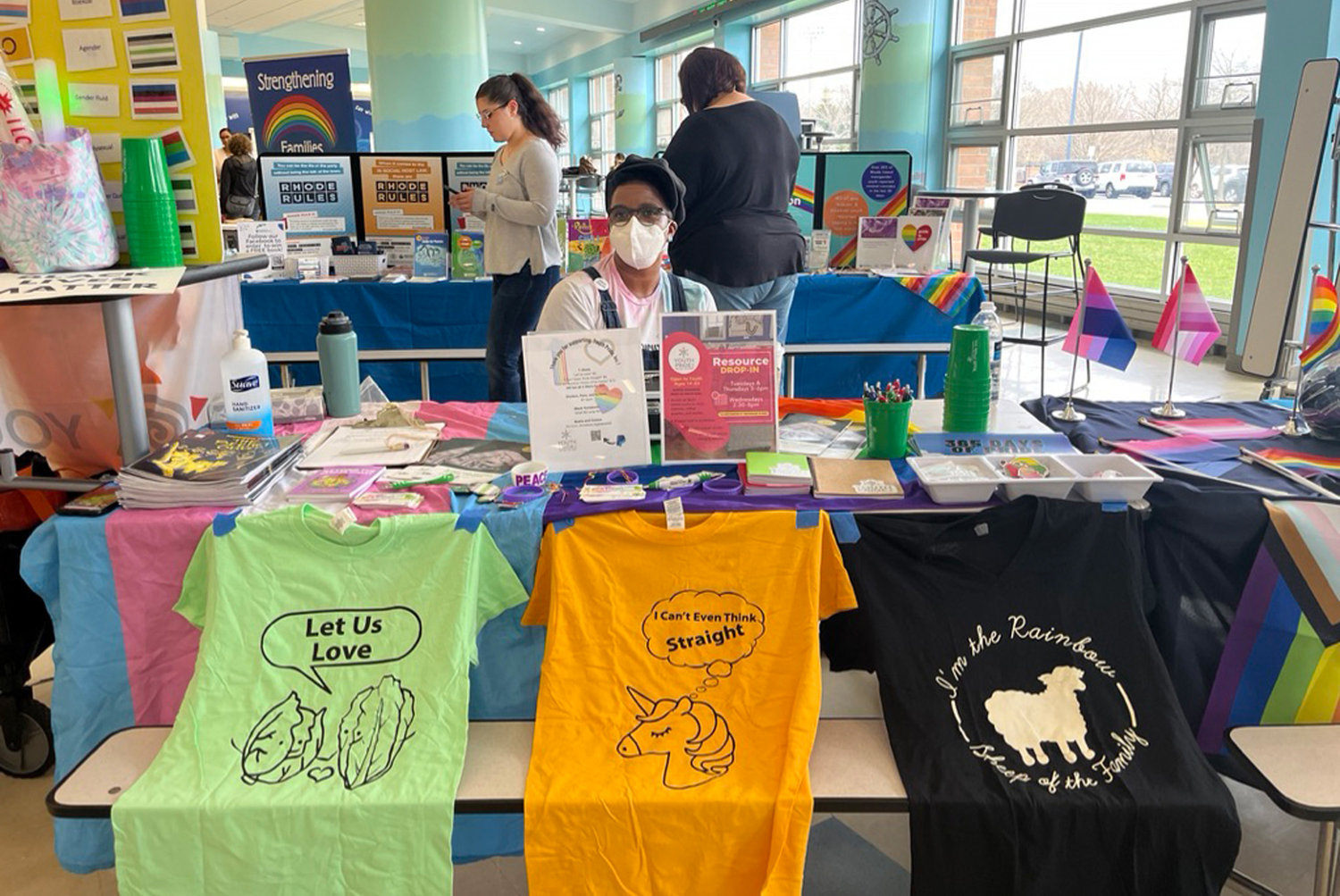 Youth Pride Inc. at an event at North Kingstown High School