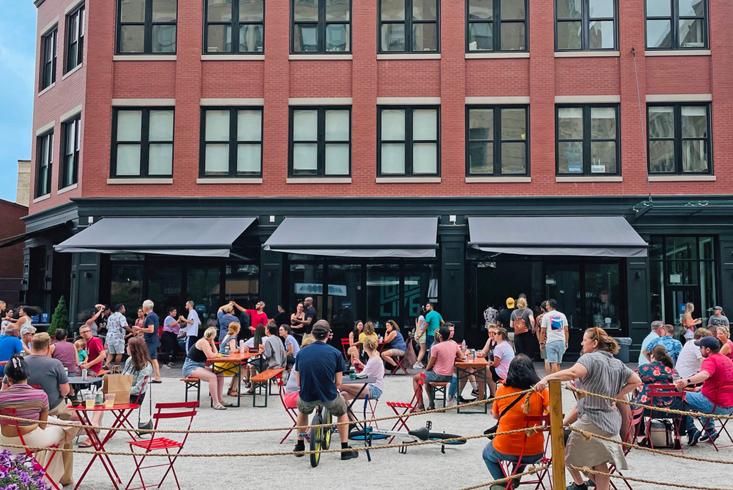 Long Live Beergarden pops up downtown for Open Air Saturdays
