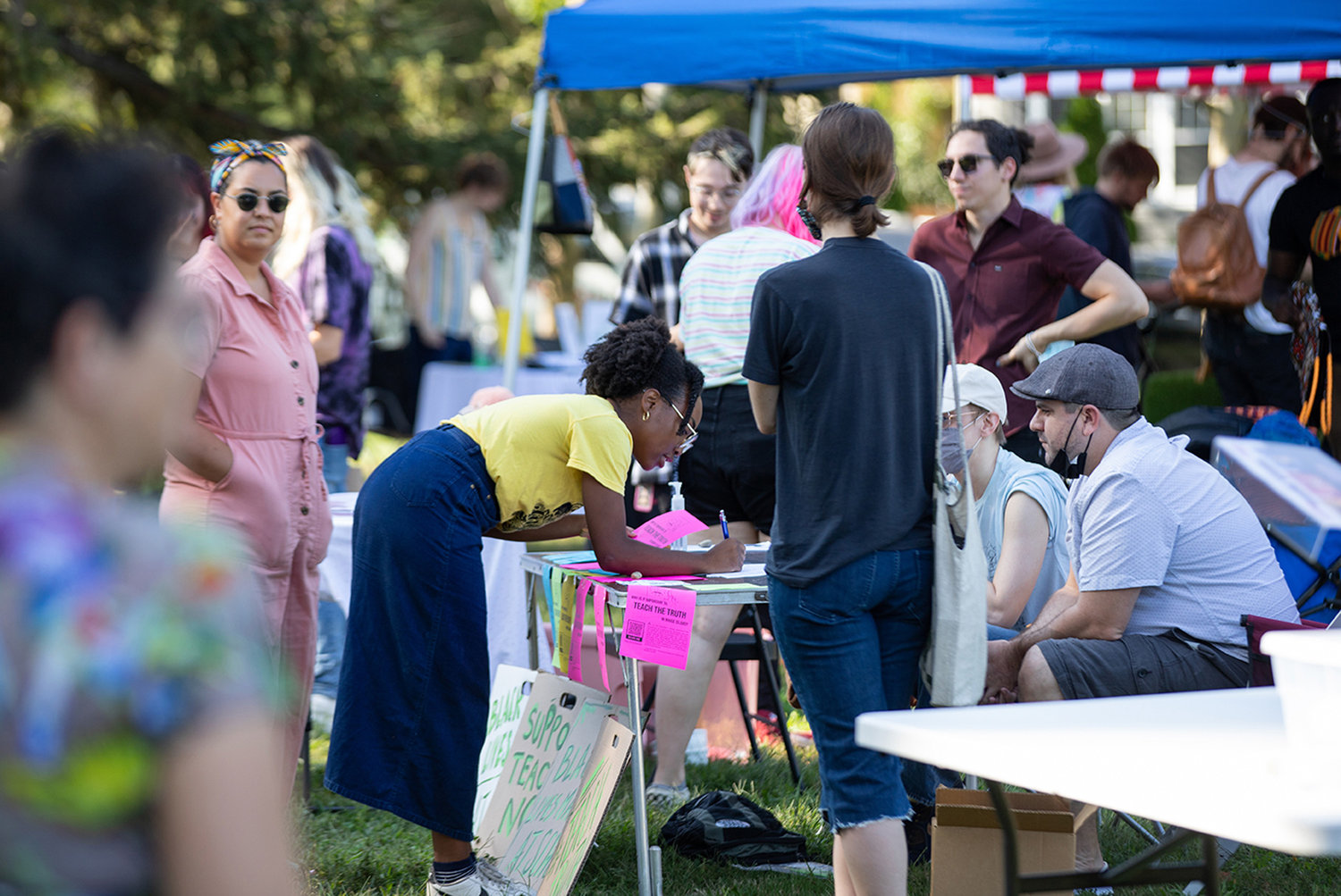 Art vendors take over Dexter Park once a month for Haus of Codec’s LGBTQQIA+ markets