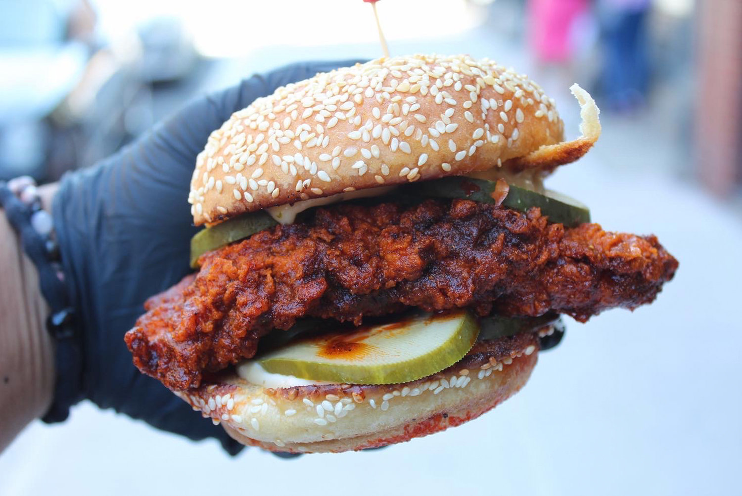Chef Kenneth Pates’ Hot Chicken Sando from Sport and Leisure
