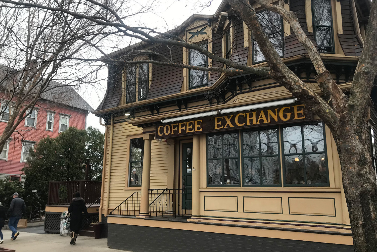 The newly renovated Coffee Exchange on Wickenden Street reopened to in-person visits late last year