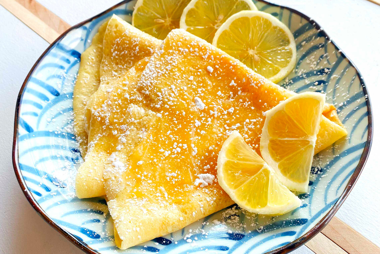 Lemon Sugar Crepe