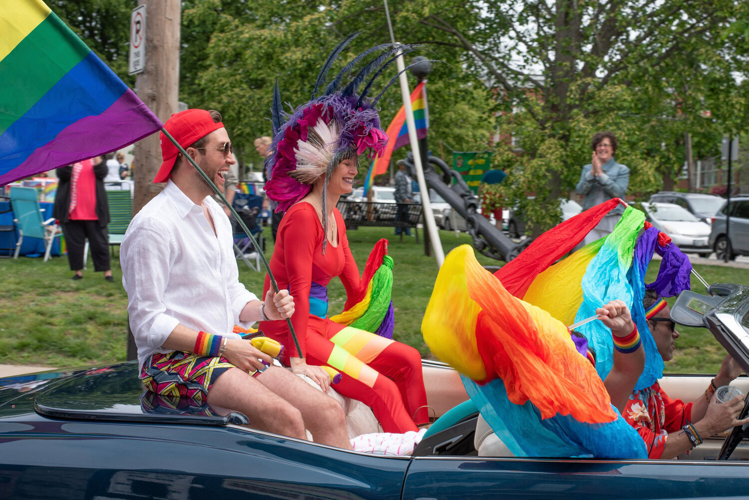 Scenes from a past Newport Pride Festival