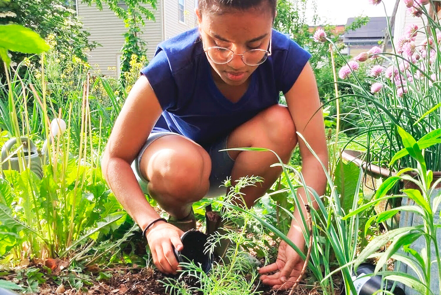 Gardening is just one way MEO students can spend time outdoors this summer