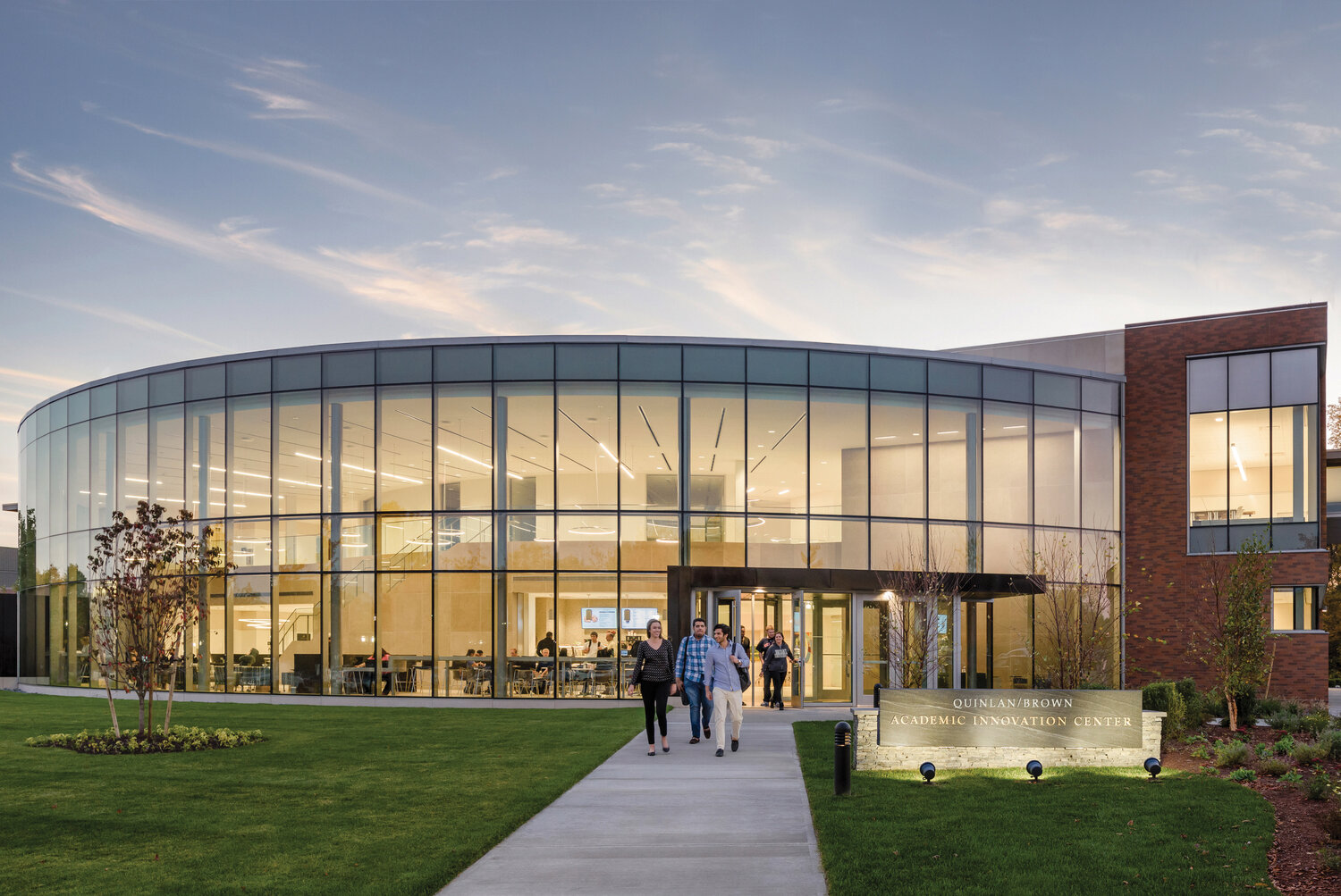 Bryant's Academic Innovation Center opened in fall of 2016